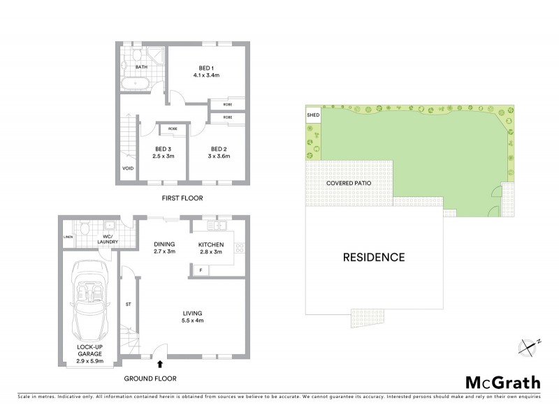 2/23 Alex Close, Ourimbah NSW 2258 Floorplan