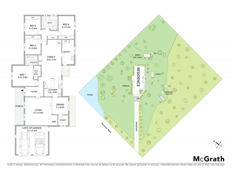 8 Reservoir Road, Ourimbah NSW 2258 Floorplan