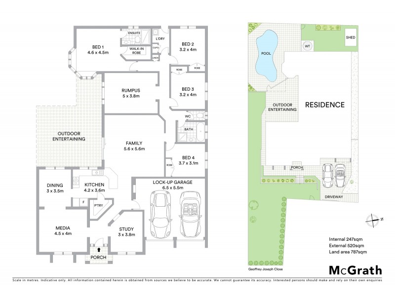 24 Geoffrey Joseph Close, Kariong NSW 2250 Floorplan