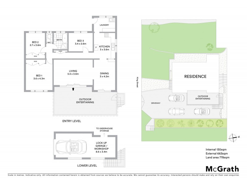 4 King Street, Ourimbah NSW 2258 Floorplan