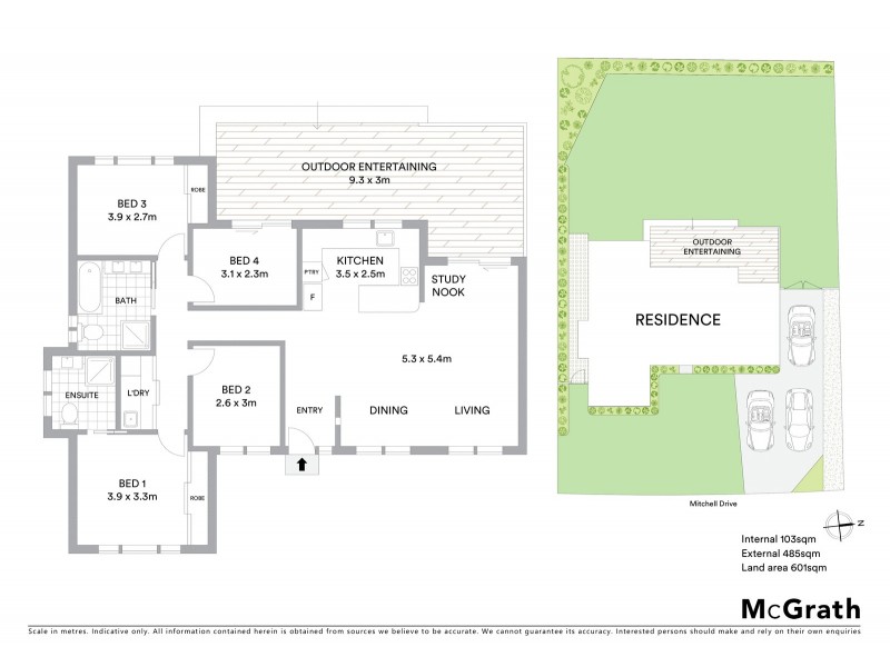 83 Mitchell Drive, Kariong NSW 2250 Floorplan