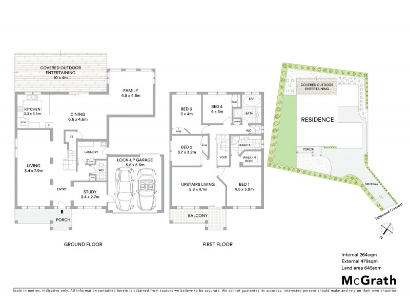 25 Tallowood Crescent, Erina NSW 2250 Floorplan