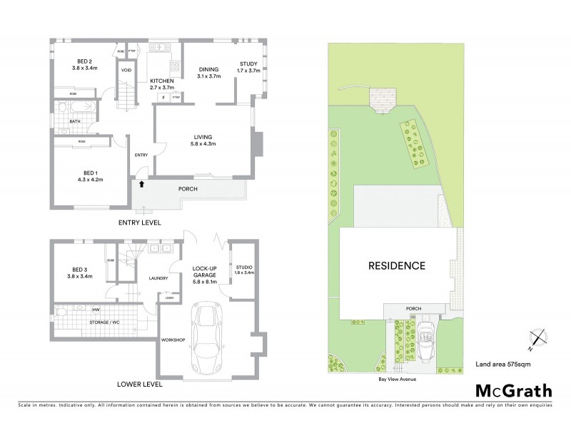 9 Bay View Avenue, East Gosford NSW 2250 Floorplan