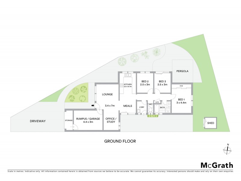 1/11 Eric Close, Narara NSW 2250 Floorplan