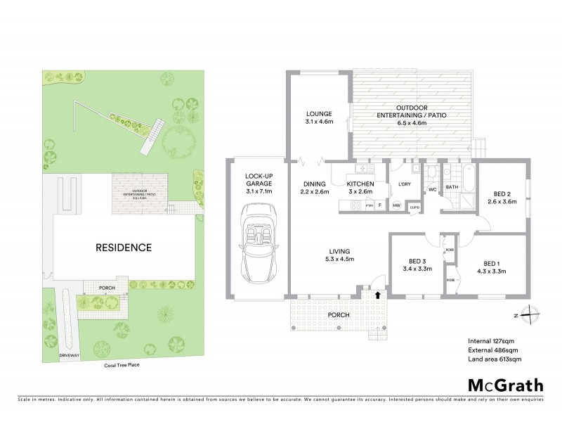 3 Coral Tree Place, Point Clare NSW 2250 Floorplan