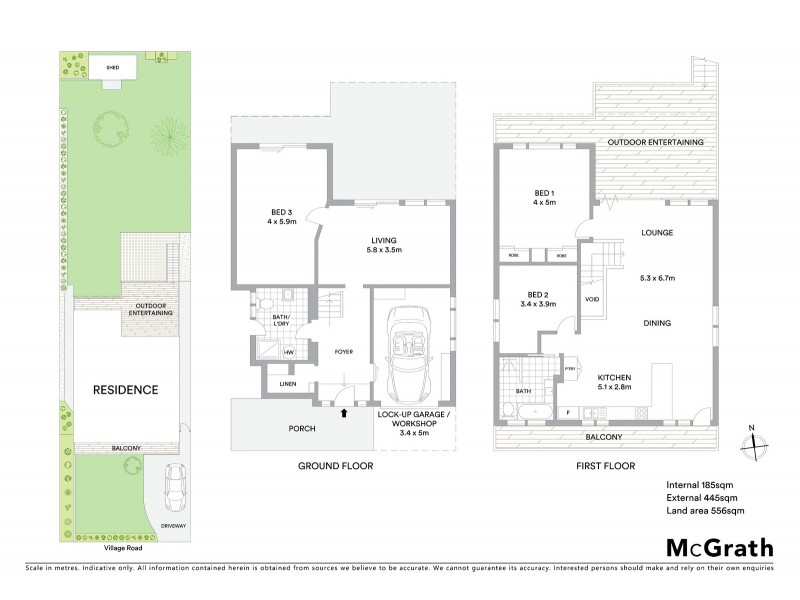 23 Village Road, Saratoga NSW 2251 Floorplan