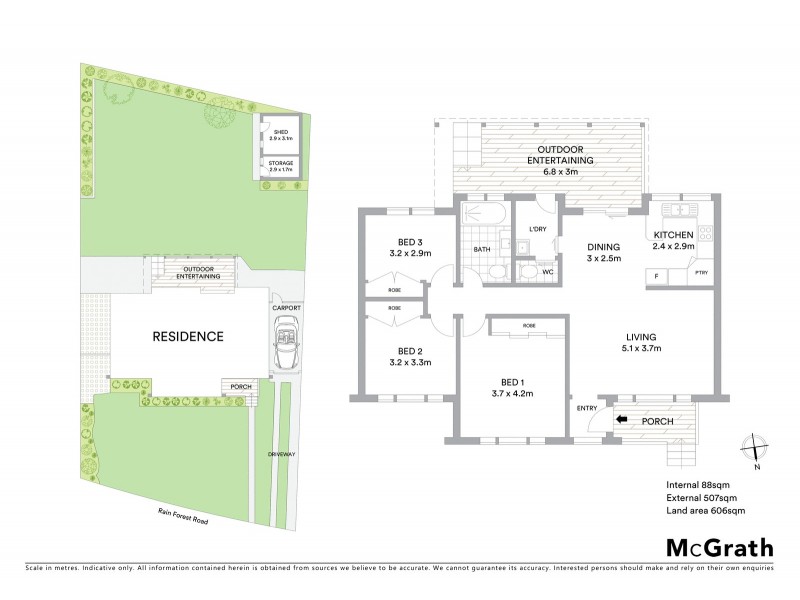 14 Rain Forest Road, Wyoming NSW 2250 Floorplan