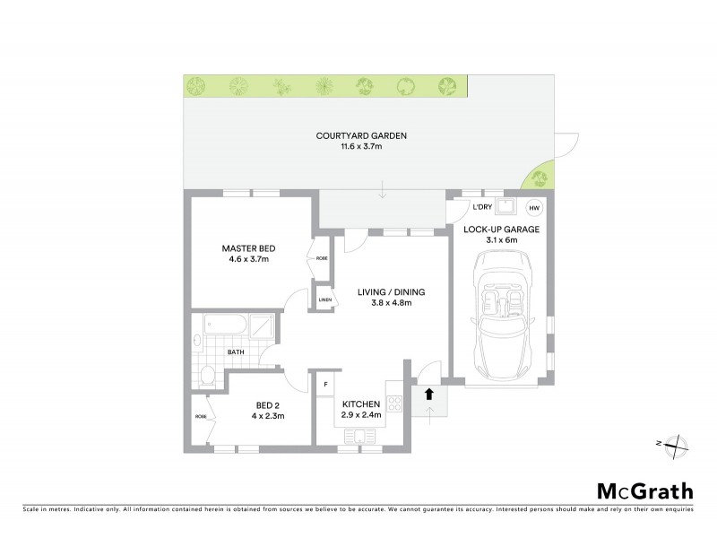 1/5 Whiting Road, Ettalong Beach NSW 2257 Floorplan