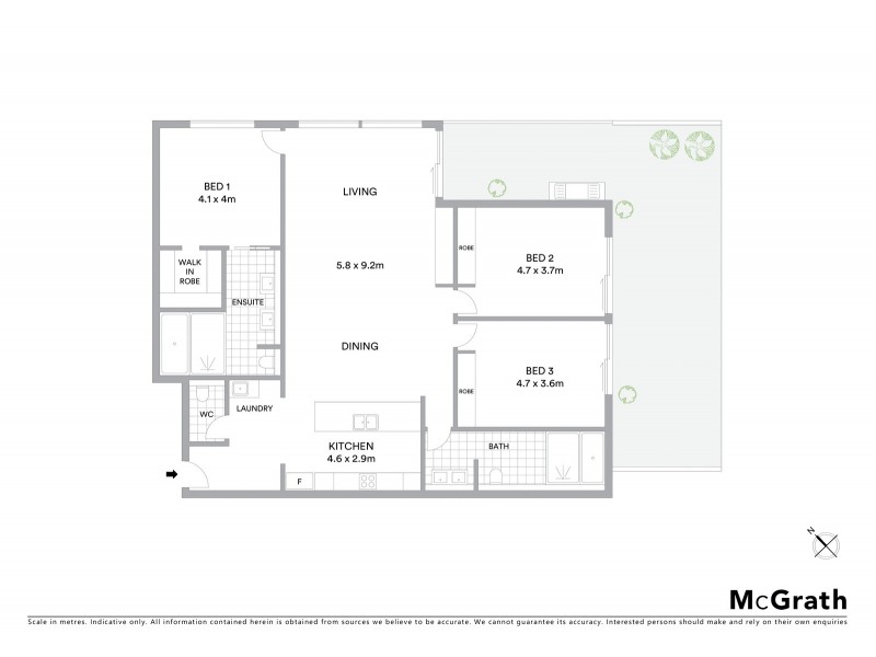 7/5 Campbell Crescent, Terrigal NSW 2260 Floorplan