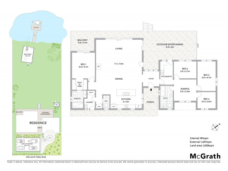 102 Glenworth Valley Road, Wendoree Park NSW 2250 Floorplan