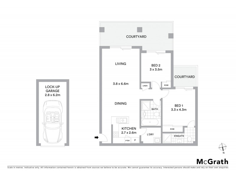 13/49 Dwyer Street, North Gosford NSW 2250 Floorplan