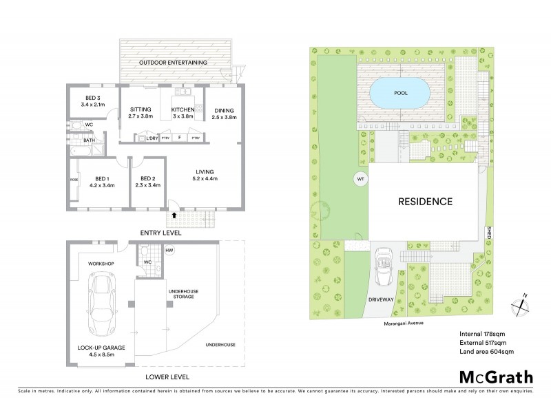 43 Marangani Avenue, North Gosford NSW 2250 Floorplan