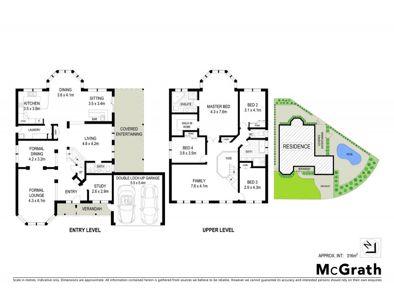 16 The Valley Way, Lisarow NSW 2250 Floorplan