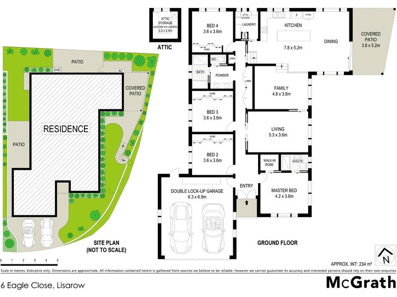 6 Eagle Close, Lisarow NSW 2250 Floorplan