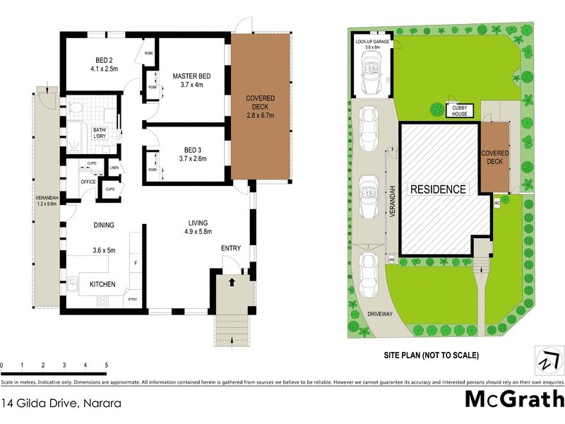 14 Gilda Drive, Narara NSW 2250 Floorplan