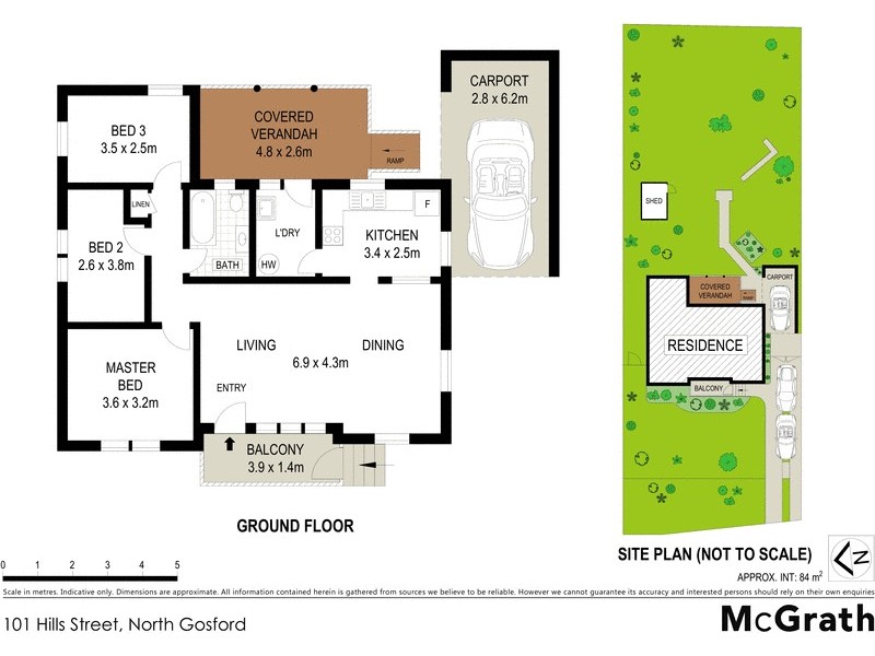 101 Hills Street, North Gosford NSW 2250 Floorplan