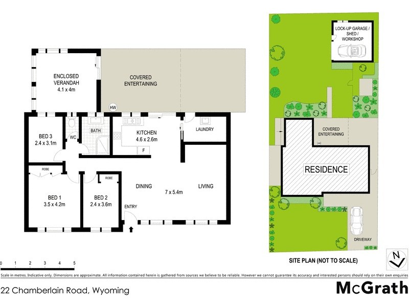 22 Chamberlain Road, Wyoming NSW 2250 Floorplan