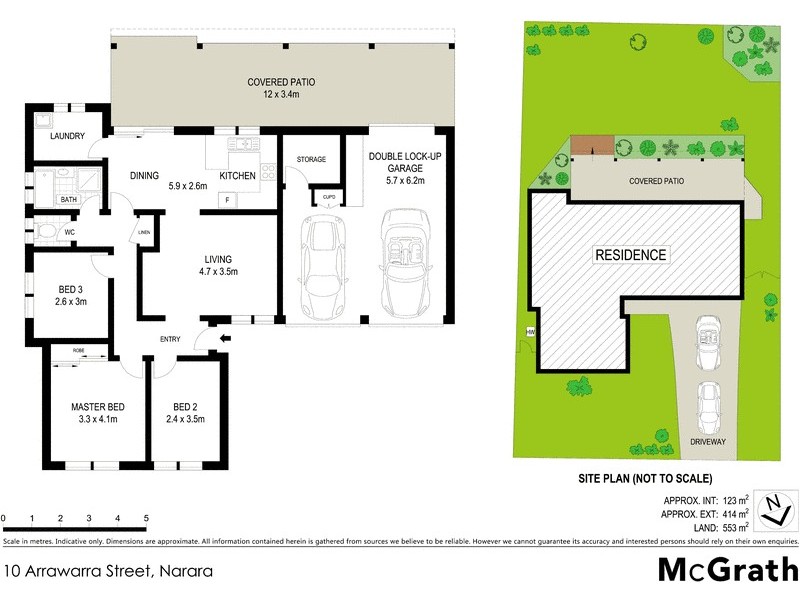 10 Arrawarra Street, Narara NSW 2250 Floorplan