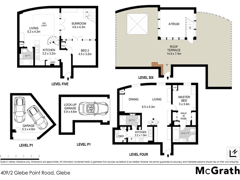 409/2 Glebe Point Road, Glebe NSW 2037 Floorplan