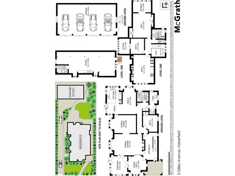 3 Gillies Avenue, Haberfield NSW 2045 Floorplan