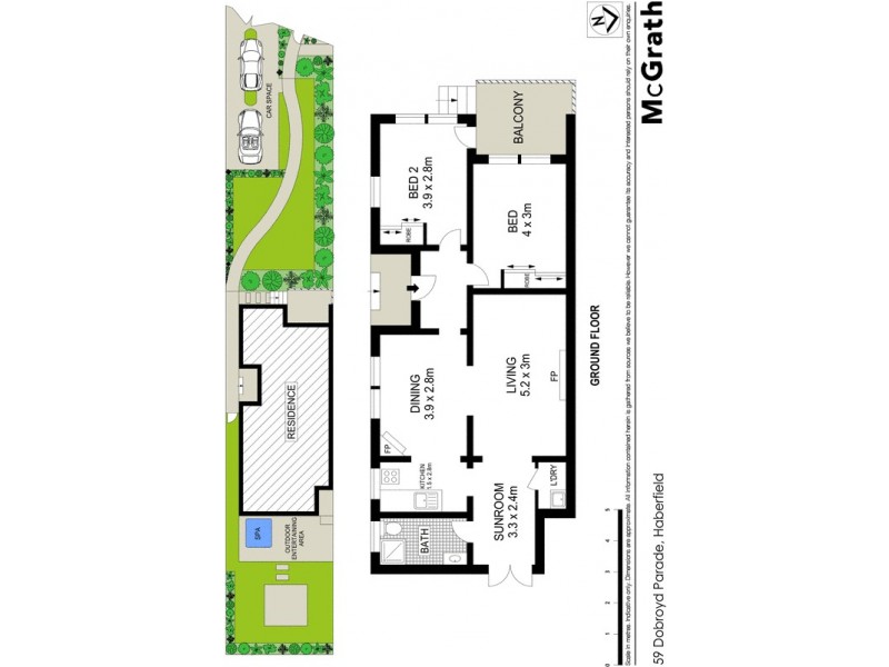 59 Dobroyd Parade, Haberfield NSW 2045 Floorplan