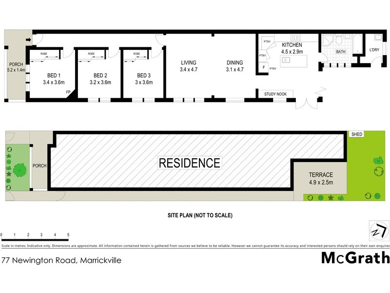 77 Newington Road, Marrickville NSW 2204 Floorplan