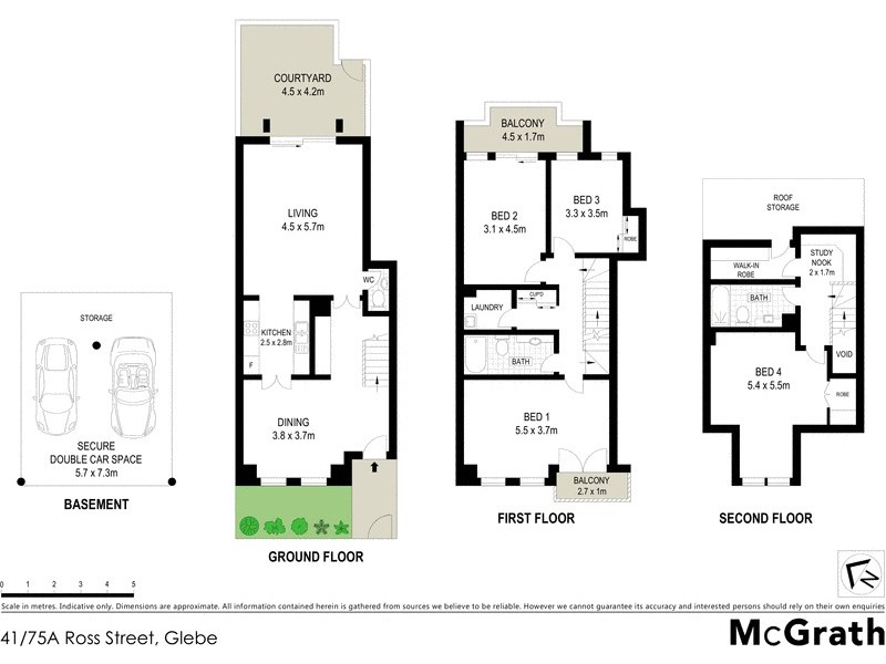 41/75A Ross Street, Glebe NSW 2037 Floorplan