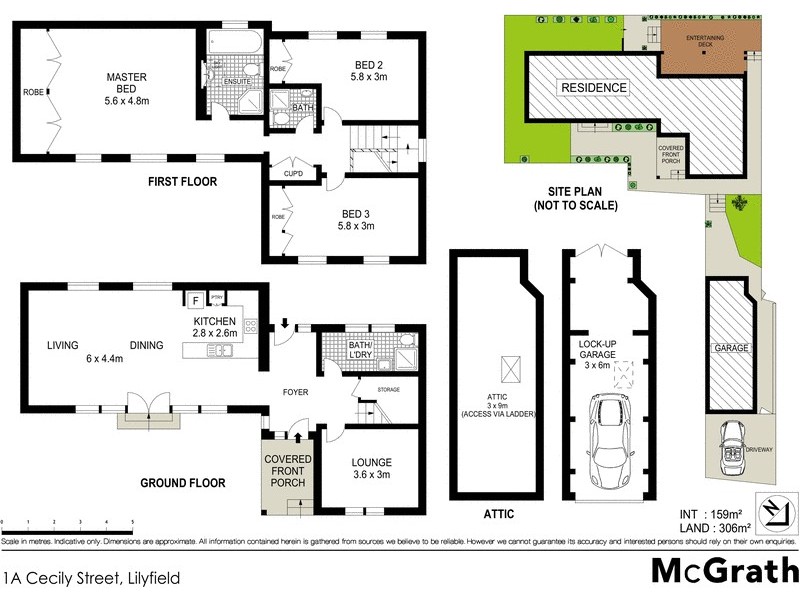 1A Cecily Street, Lilyfield NSW 2040 Floorplan