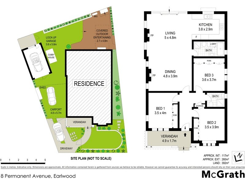 8 Permanent Avenue, Earlwood NSW 2206 Floorplan
