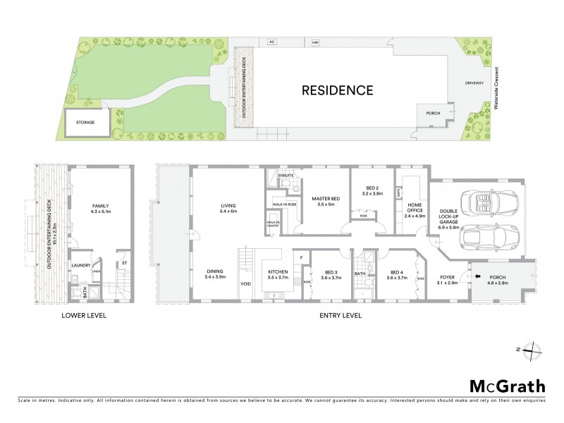 37 Waterside Crescent, Earlwood NSW 2206 Floorplan