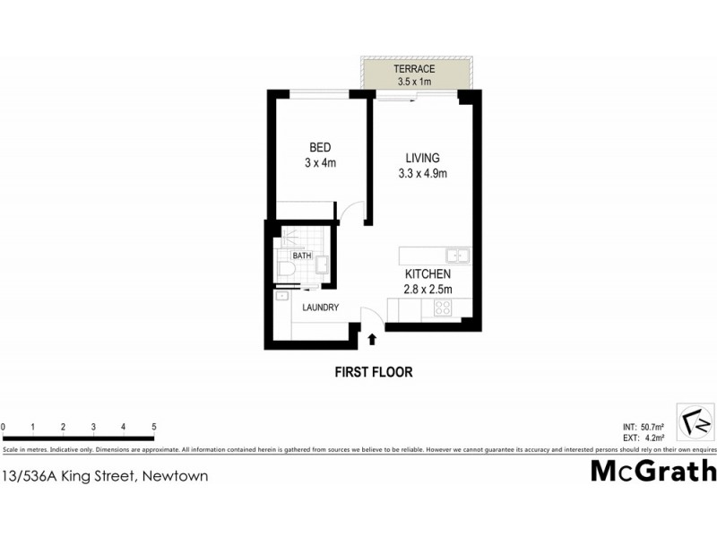 536A King Street, Newtown NSW 2042 Floorplan