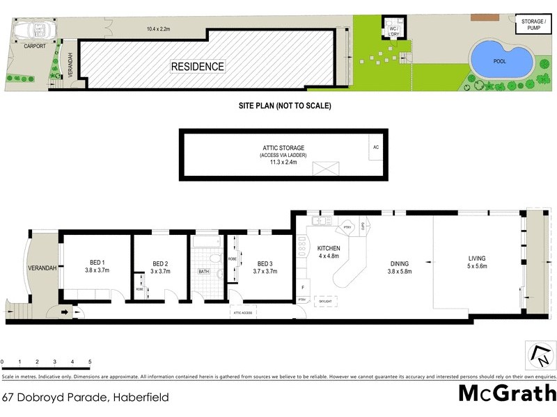 67 Dobroyd Parade, Haberfield NSW 2045 Floorplan