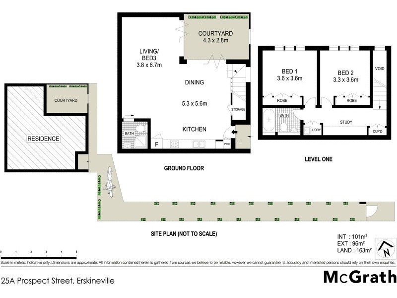 25A Prospect Street, Erskineville NSW 2043 Floorplan