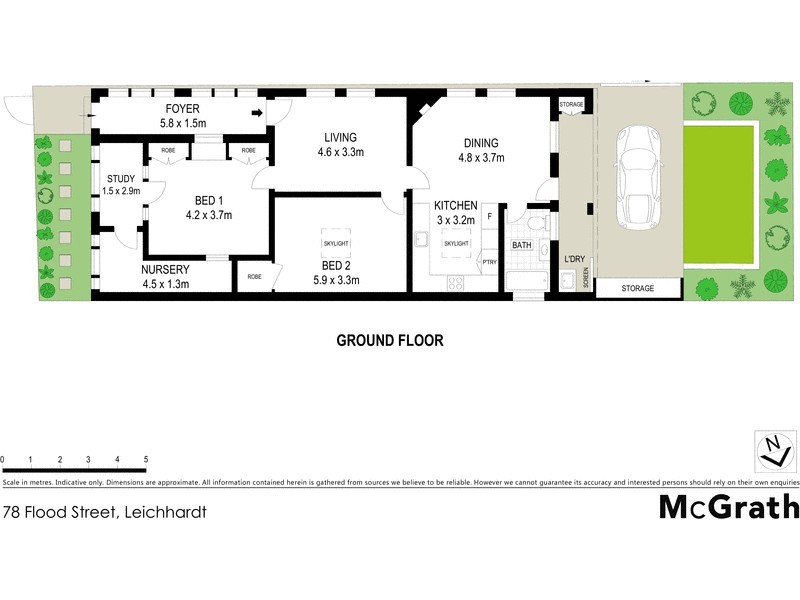 78 Flood Street, Leichhardt NSW 2040 Floorplan