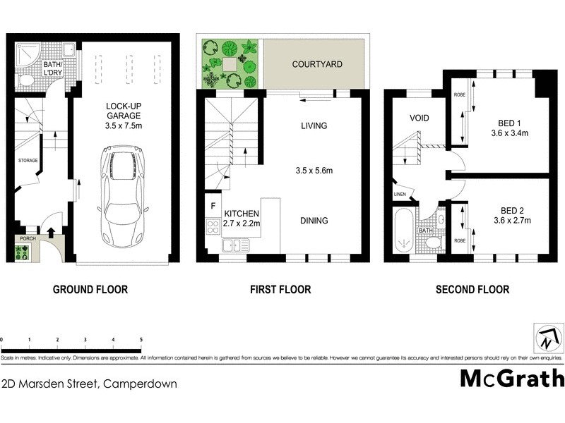 2D Marsden Street, Camperdown NSW 2050 Floorplan
