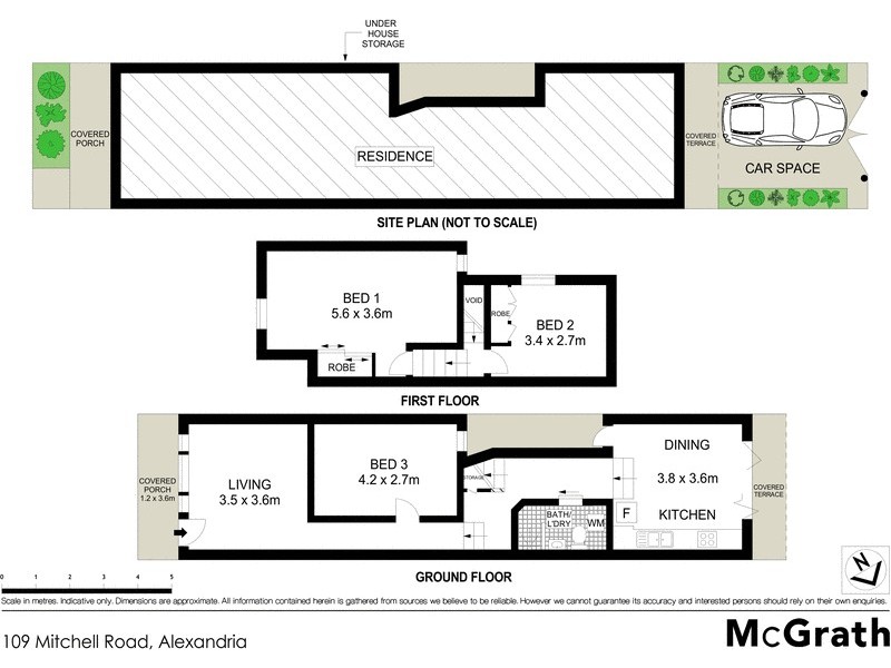 109 Mitchell Road, Alexandria NSW 2015 Floorplan