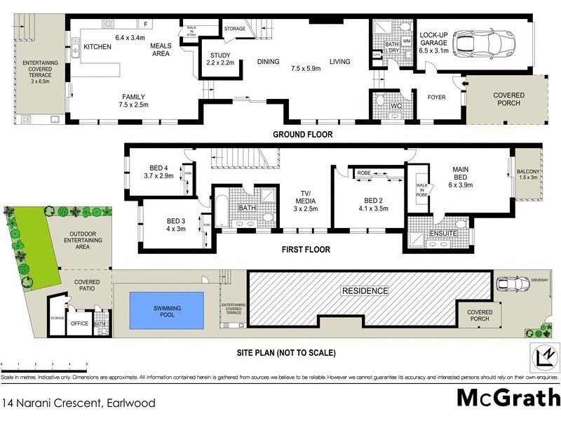 14 Narani Crescent, Earlwood NSW 2206 Floorplan
