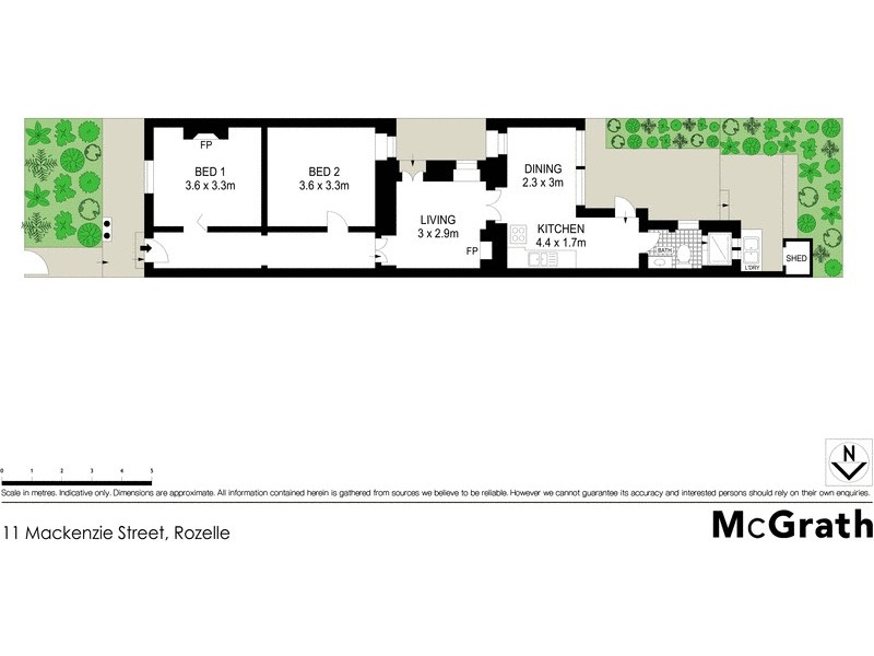 11 Mackenzie Street, Rozelle NSW 2039 Floorplan