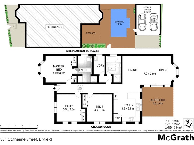 334 Catherine Street, Lilyfield NSW 2040 Floorplan