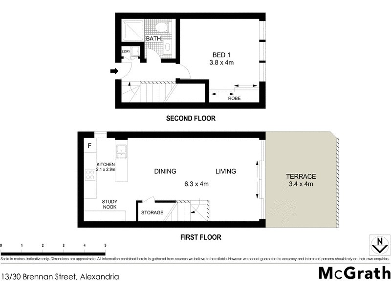 13/30 Brennan Street, Alexandria NSW 2015 Floorplan