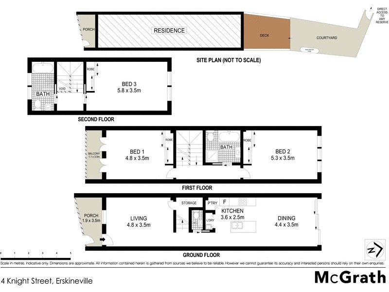 4 Knight Street, Erskineville NSW 2043 Floorplan