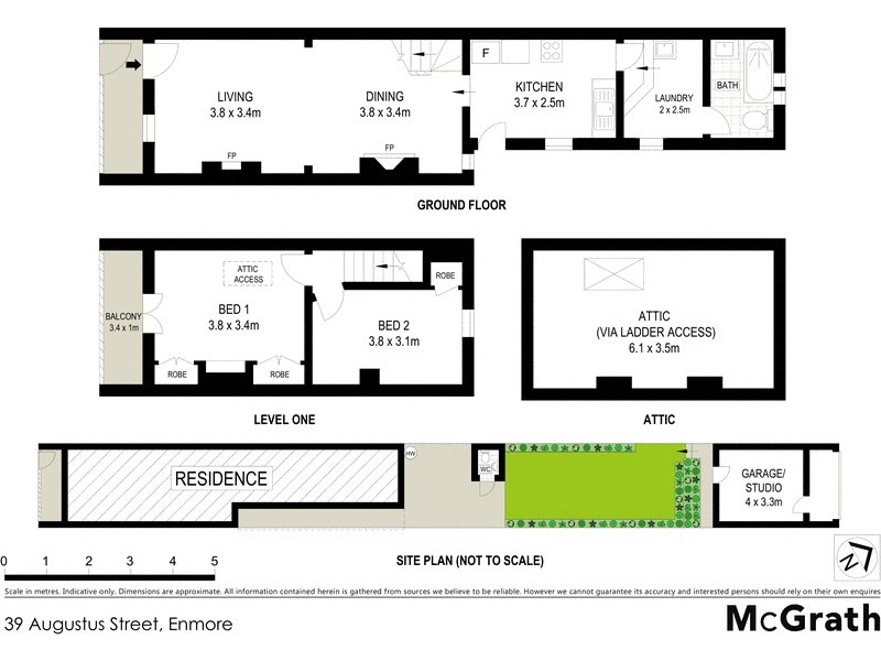 39 Augustus Street, Enmore NSW 2042 Floorplan