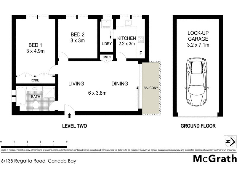 6/135 Regatta Road, Canada Bay NSW 2046 Floorplan