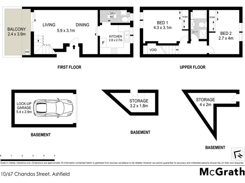10/67 Chandos Street, Ashfield NSW 2131 Floorplan