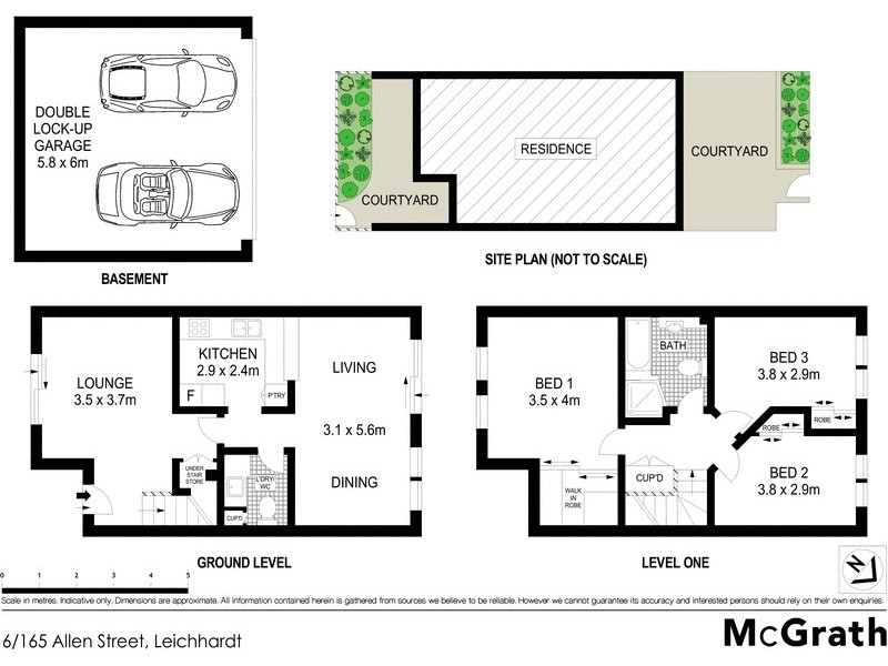 6/165 Allen Street, Leichhardt NSW 2040 Floorplan