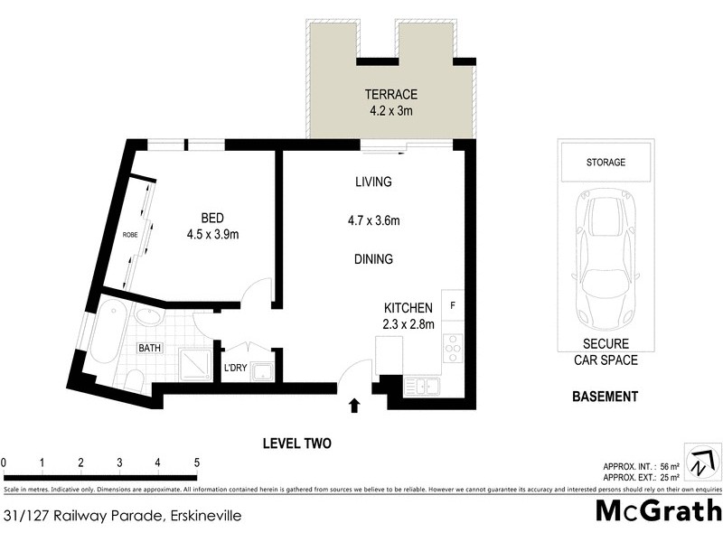 31/127 Railway Parade, Erskineville NSW 2043 Floorplan