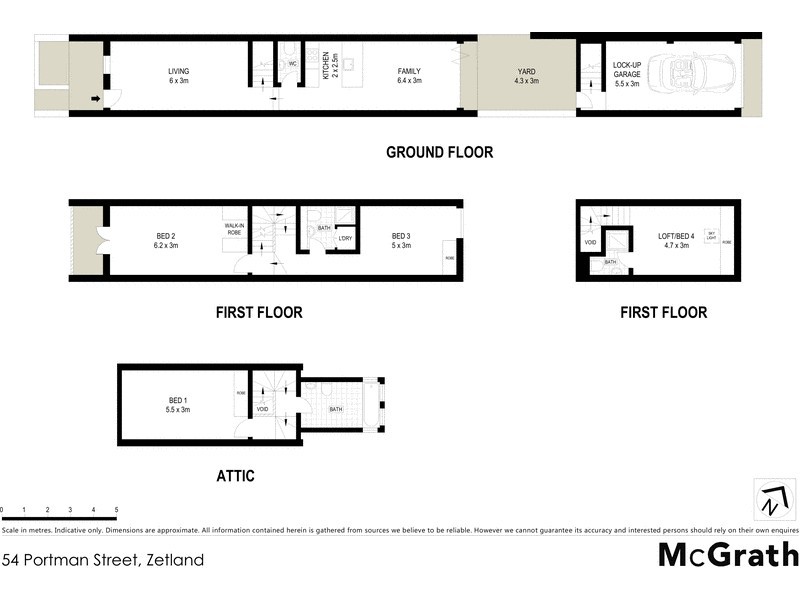 54 Portman Street, Zetland NSW 2017 Floorplan
