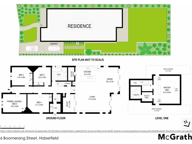 6 Boomerang Street, Haberfield NSW 2045 Floorplan