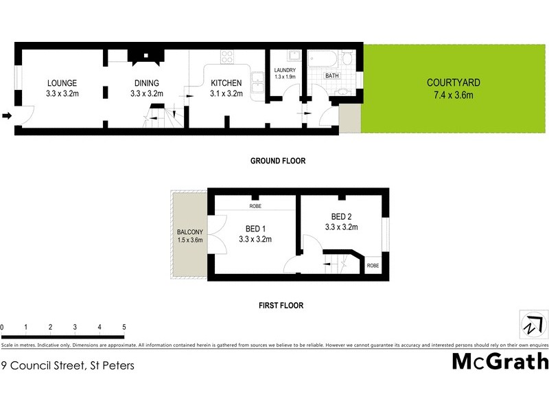 9 Council Street, St Peters NSW 2044 Floorplan