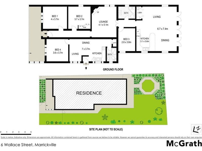 6 Wallace Street, Marrickville NSW 2204 Floorplan
